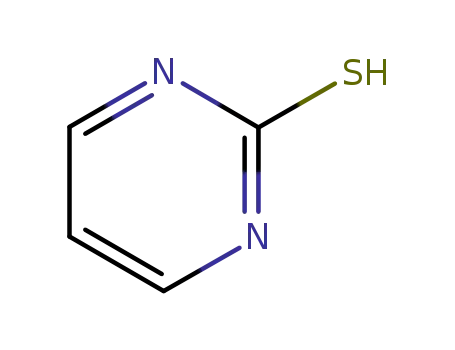 Molecular Structure of 131242-36-9 (2-Pyrimidinethiol (9CI))