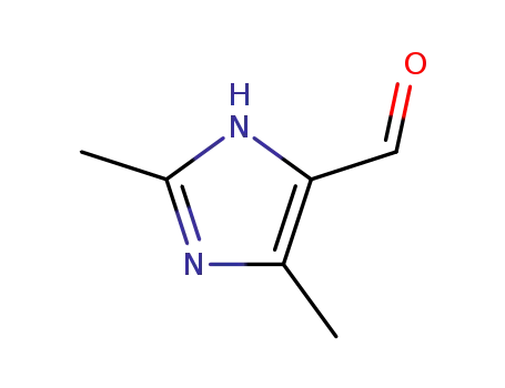 Molecular Structure of 68282-52-0 (2,5-Dimethyl-1H-imidazole-4-carboxaldehyde)