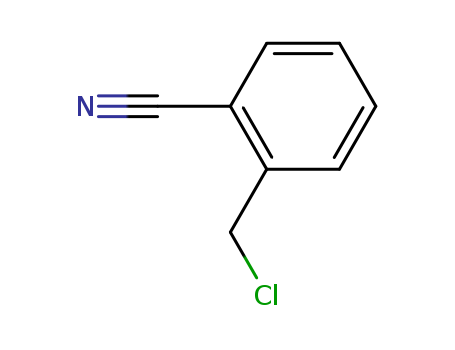 612-13-5,2-(Chloromethyl)benzonitrile,o-Tolunitrile,a-chloro- (6CI,7CI,8CI);a-Tolunitrile, a-chloro- (3CI);2-(Chloromethyl)benzonitrile;2-Cyanobenzyl chloride;NSC 102157;o-(Chloromethyl)benzonitrile;o-Cyanobenzylchloride;a-Chloro-o-toluonitrile;