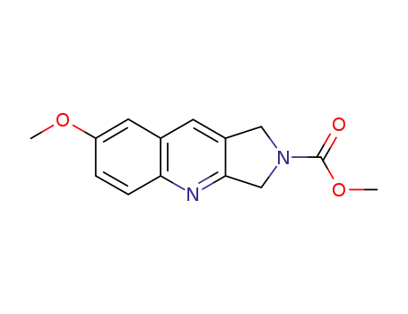 7-Methoxy-1,3-dihydro-pyrrolo[3,4-b]quinoline-2-carboxylic acid methyl ester