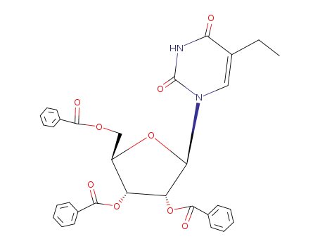 2',3',5'-tri-O-benzoyl-5-ethyluridine