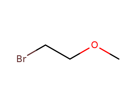 6482-24-2,1-Bromo-2-methoxyethane,Ether,2-bromoethyl methyl (6CI,7CI,8CI);(2-Methoxy)bromoethane;1-Bromo-2-(methyloxy)ethane;2-Bromo-1-methoxyethane;2-Bromoethyl methyl ether;2-Methoxy-1-bromoethane;2-Methoxyethyl bromide;Methoxyethyl bromide;NSC 81806;b-Methoxyethyl bromide;