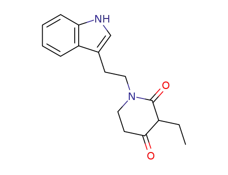 3-ethyl-1-[2-(1H-indol-3-yl)ethyl]-2,4-piperidinedione