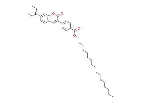 4-(7-Diethylamino-2-oxo-2H-chromen-3-yl)-benzoic acid octadecyl ester