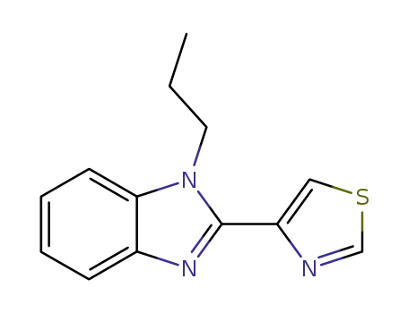 N-propyl-2-(4-thiazolyl)benzimidazole