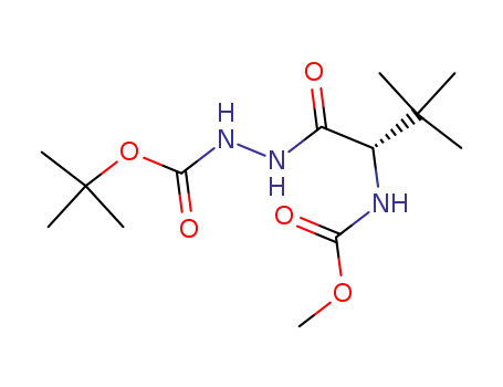 (S)-N'-(2-methoxycarbonylamino-3,3-dimethyl-butyryl)-hydrazinecarboxylic acid tert-butyl ester