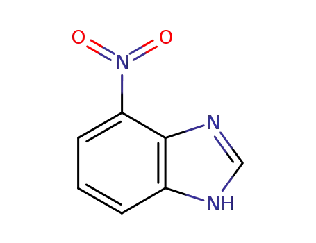 Molecular Structure of 10597-52-1 (4(7)-NITROBENZIMIDAZOLE)