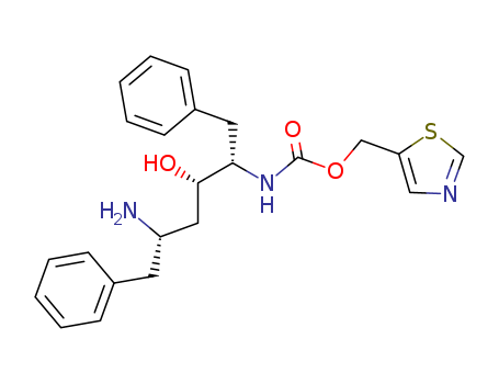 (2S,3S,5S)-5-(TERT-BUTOXYCARBONYLAMINO)-2-(N-5-THIAZOLYLMETHOXYCARBONYL)AMINO-1,6-DIPHENYL-3-HYDROXYHEXANE