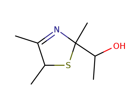 2-(1-hydroxyethyl)-2,4,5-trimethyl-3-thiazoline