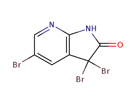 3,3,5-TRIBROMO-1H-PYRROLO[2,3-B]PYRIDIN-2(3H)-ONE  CAS NO.183208-32-4
