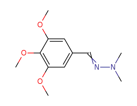 3,4,5-Trimethoxybenzaldehyde N,N-dimethylhydrazone