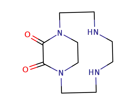 Molecular Structure of 260410-34-2 (1,4,7,10-Tetraazabicyclo[8.2.2]tetradecane-11,12-dione)