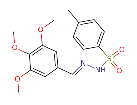 (E)-4-methyl-N'-(3,4,5-trimethoxybenzylidene)benzenesulfonohydrazide