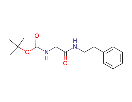 tert-butyl N-{[(2-phenylethyl)carbamoyl]methyl}carbamate