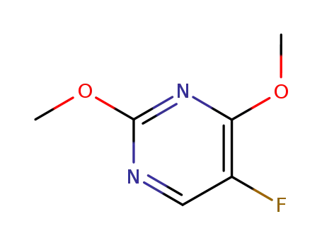 Molecular Structure of 4330-22-7 (2,4-DIMETHOXY-5-FLUOROPYRIMIDINE)
