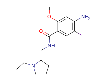 4-Amino-N-[(1-ethyl-2-pyrrolidinyl)methyl]-5-iodo-2-methoxybenzamide