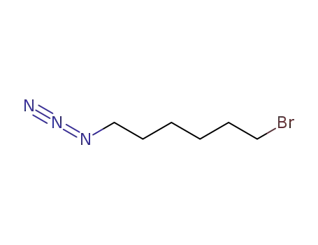 Molecular Structure of 235095-05-3 (1-azido-6-broMo-Hexane)