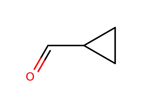 Molecular Structure of 1489-69-6 (Cyclopropanecarboxaldehyde)