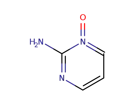 Molecular Structure of 35034-15-2 (2-Pyrimidinamine, 1-oxide (9CI))