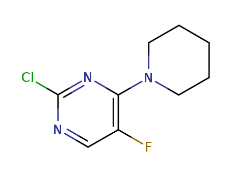 2-chloro-5-fluoro-4-piperidin-1-yl-pyrimidine(40423-82-3)
