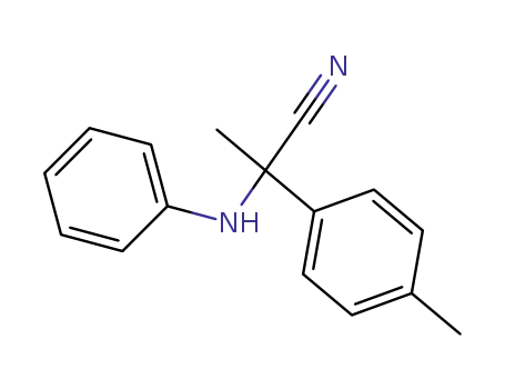 α,4-dimethyl-α-(phenylamino)benzeneacetonitrile