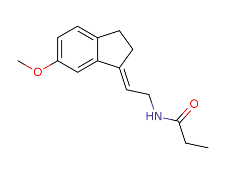 (Z)-N-[2-(6-methoxyindan-1-ylidene)ethyl]propionamide