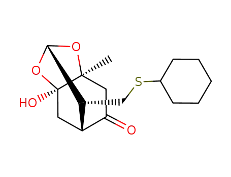 (7R)-8-cyclohexylthiopaeonimetabolin I
