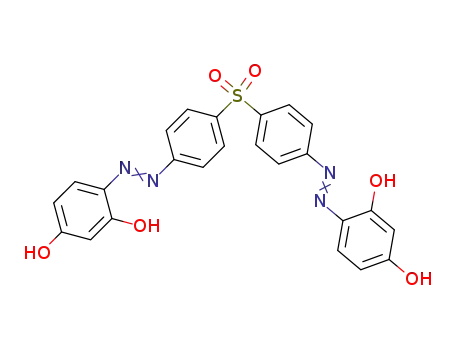 bis-[4-(2,4-dihydroxy-phenylazo)-phenyl]-sulfone