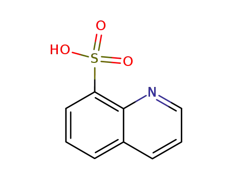 Molecular Structure of 85-48-3 (Quinoline-8-sulfonic acid)