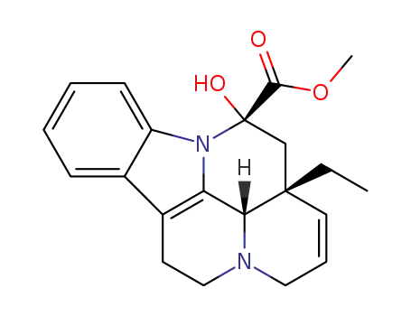 Molecular Structure of 32790-09-3 (17,18-Didehydrovincamine)