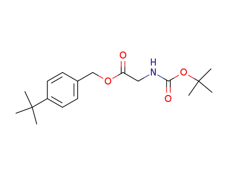 tert-butoxycarbonylamino-acetic acid 4-tert-butyl-benzyl ester