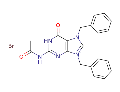 N2-acetyl-7,9-dibenzylguaninium bromide