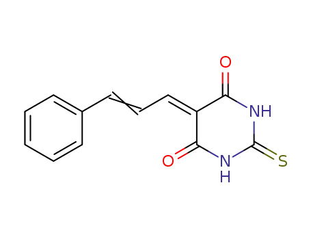 5-(3-Phenyl-allylidene)-2-thioxo-dihydro-pyrimidine-4,6-dione
