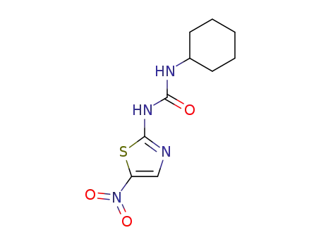 N-cyclohexyl-N'-(5-nitro-1,3-thiazol-2-yl)urea