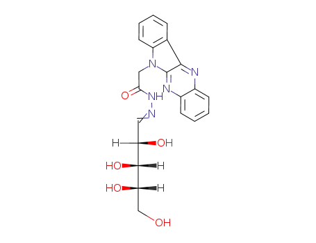 L-arabinose (6-indolo[2,3-b]quinoxalin-6-yl)acetylhydrazone