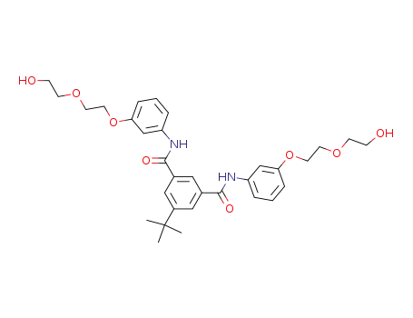 5-tert-butyl-N,N'-bis-{3-[2-(2-hydroxyethoxy)ethoxy]phenyl}-1,3-benzenediamide