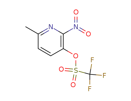 6-methyl-2-nitropyridin-3-yl trifluoromethanesulfonate