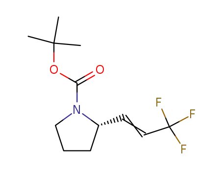 (S)-1-tert-butoxycarbonyl-2-(3,3,3-trifluoroprop-1-enyl)pyrrolidine
