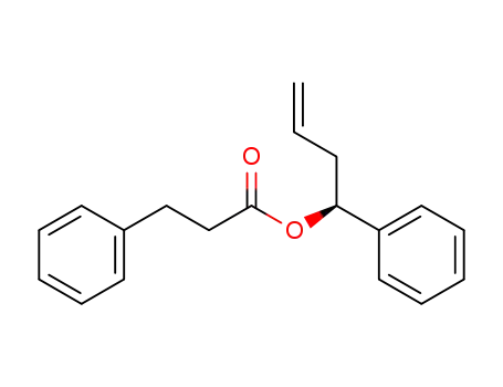 3-Phenyl-propionic acid (S)-1-phenyl-but-3-enyl ester