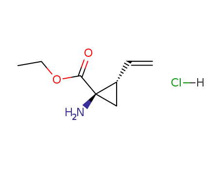 ethyl (1R,2S)-1-amino-2-vinylcyclopropanecarboxylate hydrochloride