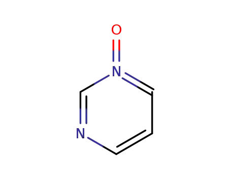 Molecular Structure of 17043-94-6 (PYRIMIDINE N-OXIDE, 97%)