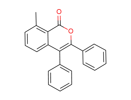 8-methyl-3,4-diphenyl-1H-isochromen-1-one