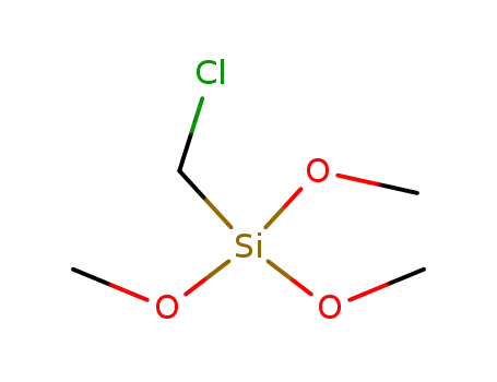 Molecular Structure of 5926-26-1 (Chloromethyltrimethoxysilane)