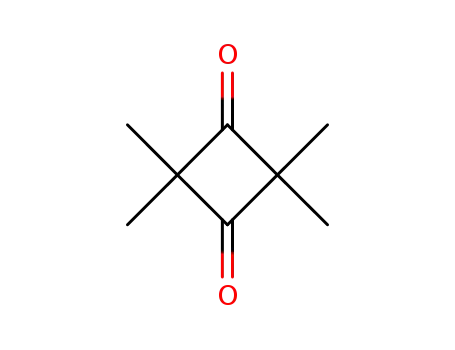 Molecular Structure of 933-52-8 (TETRAMETHYL-1,3-CYCLOBUTANEDIONE)