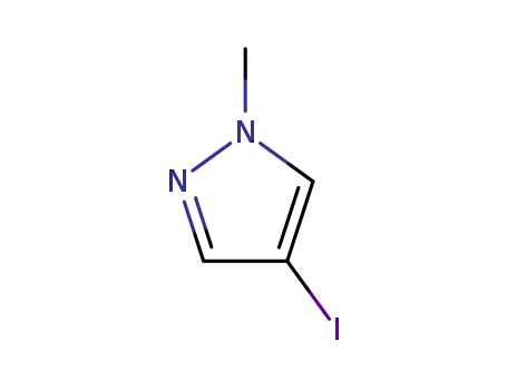 Molecular Structure of 39806-90-1 (4-Iodo-1-methyl-1H-pyrazole)