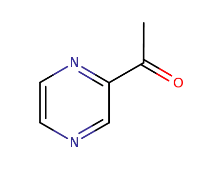 Molecular Structure of 22047-25-2 (Acetylpyrazine)