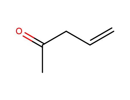 Molecular Structure of 13891-87-7 (Methyl allyl ketone)