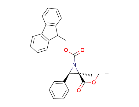 1-(9H-fluorenyl-9-yl)methyl 2-ethyl (2R,3R)-2-methyl-3-phenylaziridine-1,2-dicarboxylate