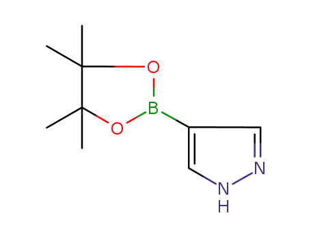 Molecular Structure of 269410-08-4 (Pyrazole-4-boronic acid pinacol ester)