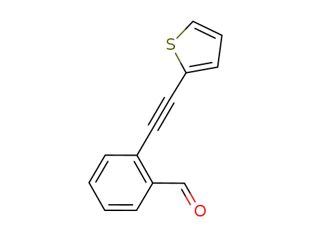 2-(thiophen-2-ylethynyl)-benzaldehyde